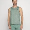 Puma Studio Foundation Wash Tank - Top - Eucalyptus 2 Puma Studio Foundation Wash Tank - Top - Eucalyptus -Fashion clothing 52182abfed894459913a24dc62b091e8