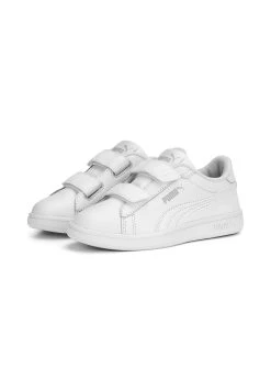 Puma Smash 3.0 Unisex - Trainers - White Cool Light Gray -Fashion clothing 5240b322a48343e2844f1ecf69ce29c0