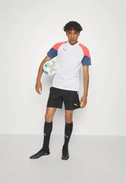 Puma Individual Cup - Sports T-Shirt - White/Fire Orchid -Fashion clothing 5249cdf067134b2dbc953c46daebfe0e