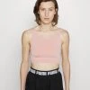 Puma Evoknit Crop - Top - Rose Quartz -Fashion clothing 52b232d9d6cd4bd2a56785d89e1a8400