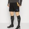 Puma Teamliga Open Pockets - Sports Shorts - Black/Blue Glimmer -Fashion clothing 53e7ddf1fac14c6e8f0370bc377d36f4