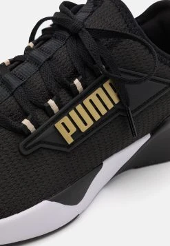 Puma Retaliate 2 - Neutral Running Shoes - Black/Gold -Fashion clothing 55ea2e4e73ef4e04bf3a6ec90eaa2211