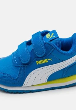 Puma Cabana Racer 20 Unisex - Trainers - Royal/White/Yellow -Fashion clothing 573245e24d2c4164ab7aa7e8371cf00b