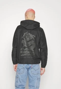 Puma Staple Anorak Jacket - Windbreaker - Black -Fashion clothing 57acbdcdfd444c6586255b7cd1b1f9c6