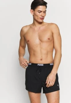 Puma Swim Men Logo Length Swim Shorts - Swimming Shorts - Black 7 Puma Swim Men Logo Length Swim Shorts - Swimming Shorts - Black -Fashion clothing 57ea80c155cc4c9182ff22d616ee2c61