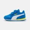 Puma Cabana Racer 20 Unisex - Trainers - Royal/White/Yellow -Fashion clothing 58557384deb348f98e69d1c5e614f037