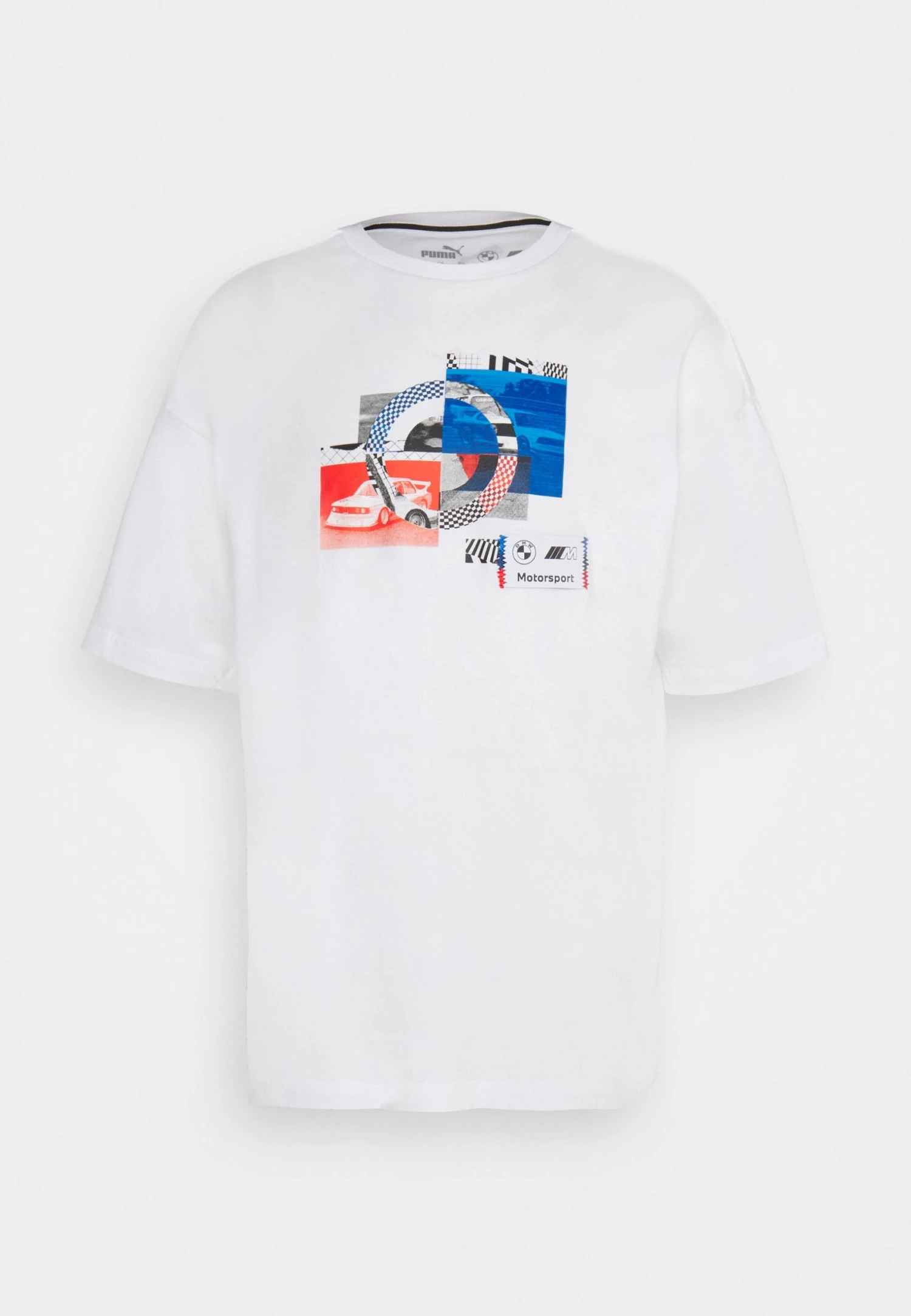 Puma Bmw Statement Car Graphic - Print T-Shirt - White 9 Puma Bmw Statement Car Graphic - Print T-Shirt - White - Image 7