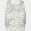Puma Run High Shine Crop Tank - Top - Spring Moss -Fashion clothing 59941445ddbe4c70ae911c28c1bb448c