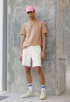 Puma Downtown Graphic Tee - Print T-Shirt - Dusty Tan -Fashion clothing 59adc4bdb6514832a87de453a91a4a6a