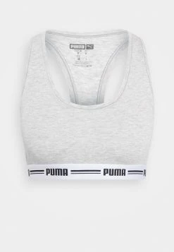 Puma Women Racer Back Top - Bustier - Grey Melange -Fashion clothing 5a79d1520fe04fceb21dd40e5f2f83e4