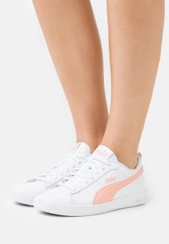 Puma Smash - Trainers - White/Apricot Blush/Black