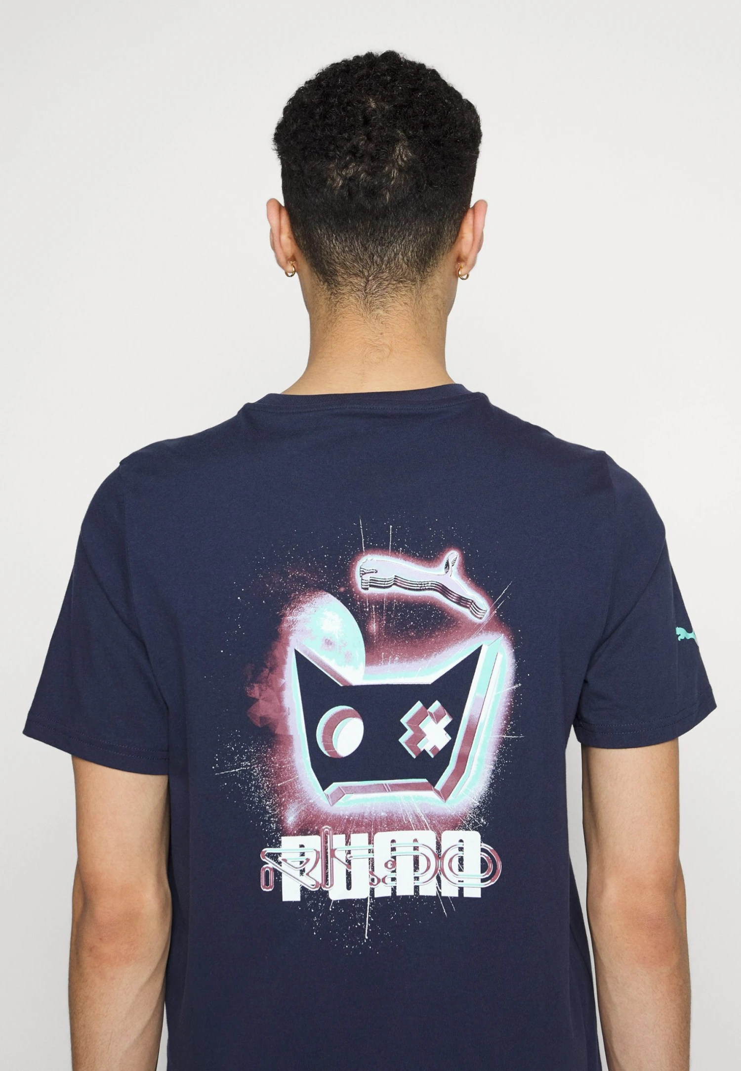 Puma Gaming Icon Tee - Print T-Shirt - Parisian Night 6 Puma Gaming Icon Tee - Print T-Shirt - Parisian Night - Image 4
