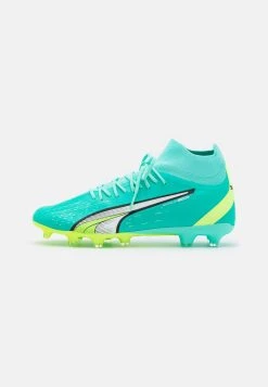Puma Ultra Pro Fg/Ag - Moulded Stud Football Boots - Electric Peppermint/White/Fast Yellow