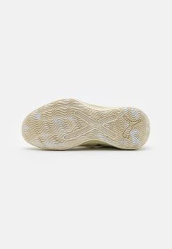Puma Rise Nitro Nephrite - Basketball Shoes - Frosted Ivory/Metallic Gold -Fashion clothing 5cd5ec018bf44cdc8e893a42613fa962