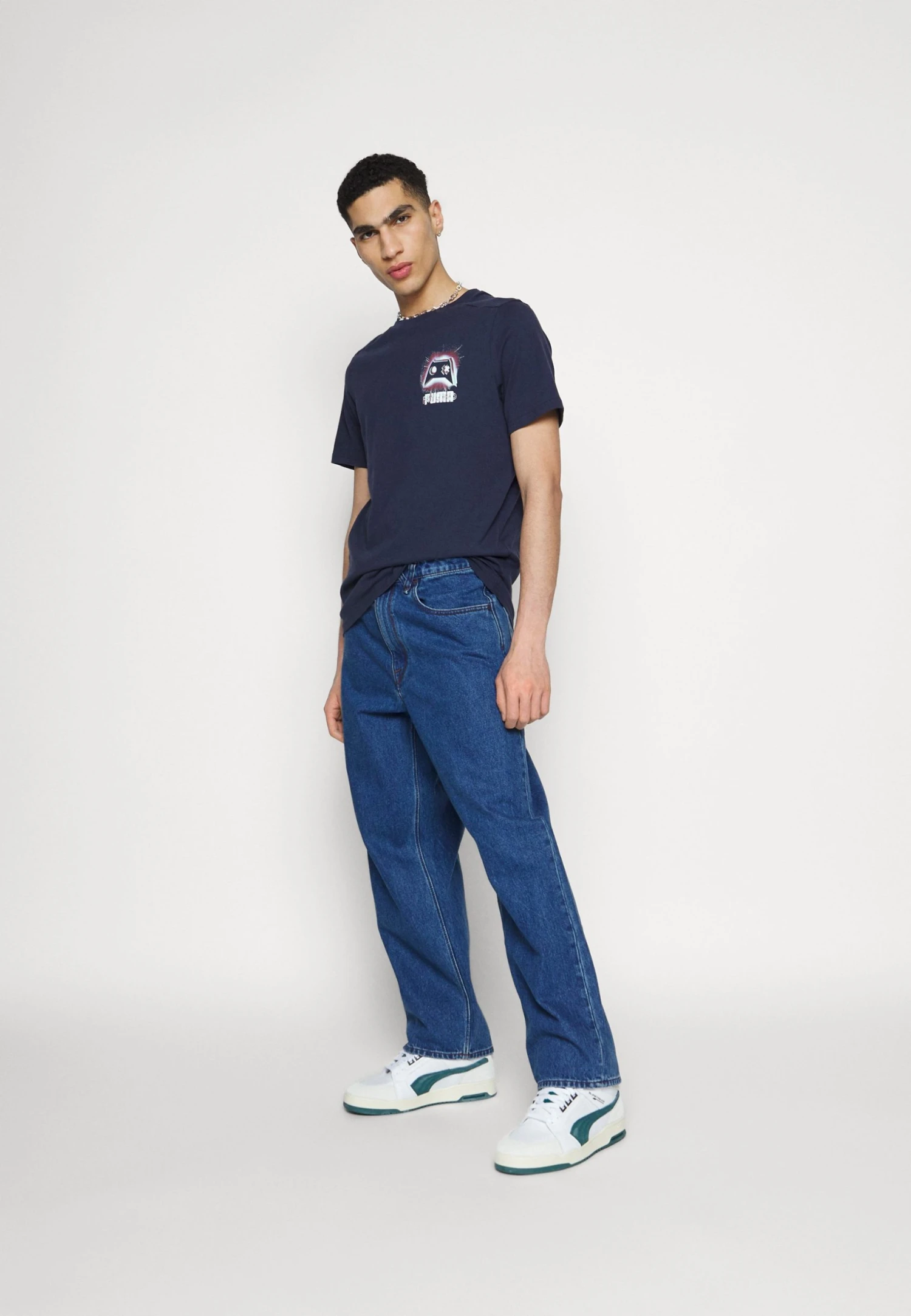 Puma Gaming Icon Tee - Print T-Shirt - Parisian Night 4 Puma Gaming Icon Tee - Print T-Shirt - Parisian Night - Image 2