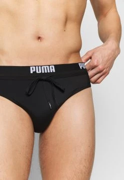 Puma Logo Swim Brief - Swimming Briefs - Black -Fashion clothing 5f18a92559324c3a9aa62ab01a259fe2
