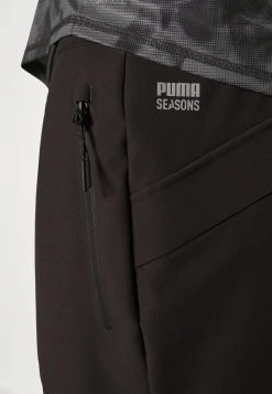 Puma Seasons Raincell Pant - Outdoor Trousers - Black/Silver-Coloured -Fashion clothing 6221256ca3e6461baae42a57b2bd4df5