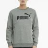 Puma Sweatshirt - Medium Gray Heather