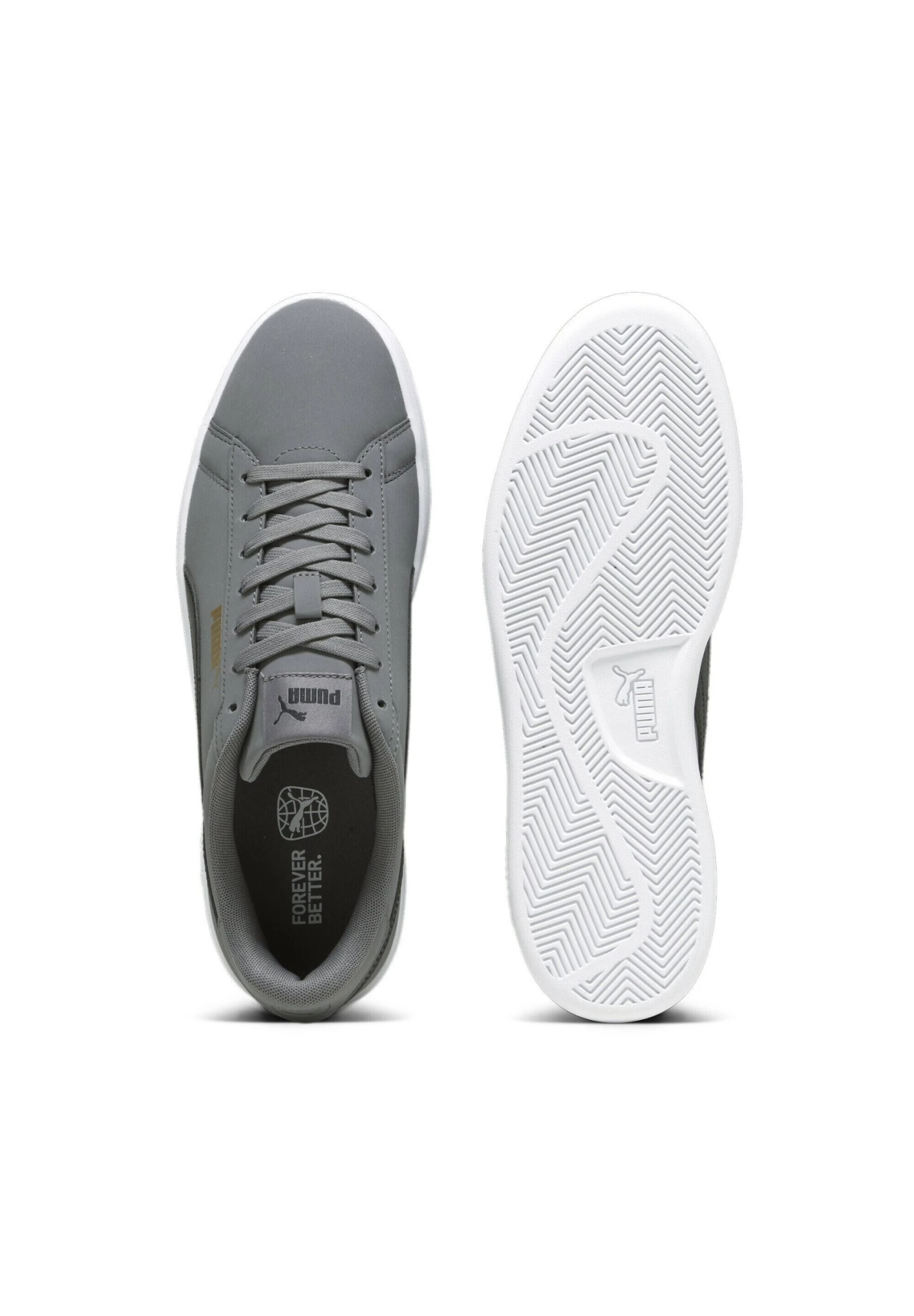 Puma Smash 3 0 Buck - Trainers - Cool Dark Gray- Black- Gold- White 5 Puma Smash 3 0 Buck - Trainers - Cool Dark Gray- Black- Gold- White - Image 3
