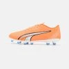 Puma Ultra- Moulded Stud Football Boots - Ultra Orange/White/Blue Glimmer 1 Puma Ultra- Moulded Stud Football Boots - Ultra Orange/White/Blue Glimmer -Fashion clothing 684f4b2692c5478a9df8d956205de76e