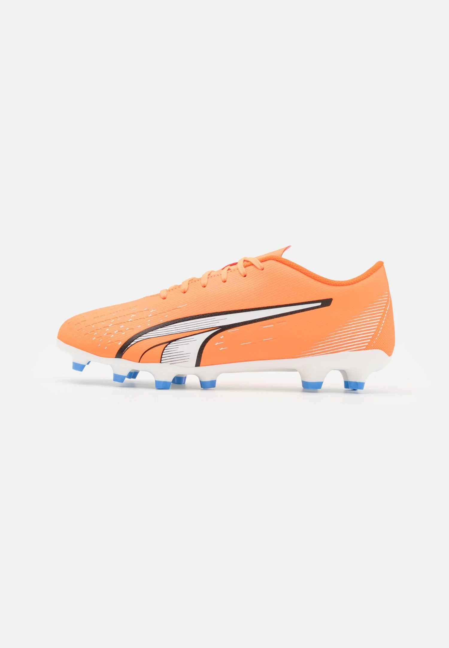 Puma Ultra- Moulded Stud Football Boots - Ultra Orange/White/Blue Glimmer 3 Puma Ultra- Moulded Stud Football Boots - Ultra Orange/White/Blue Glimmer