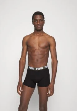 Puma Basic Ecom 6 Pack - Pants - Forest Green/Black/Grey/White