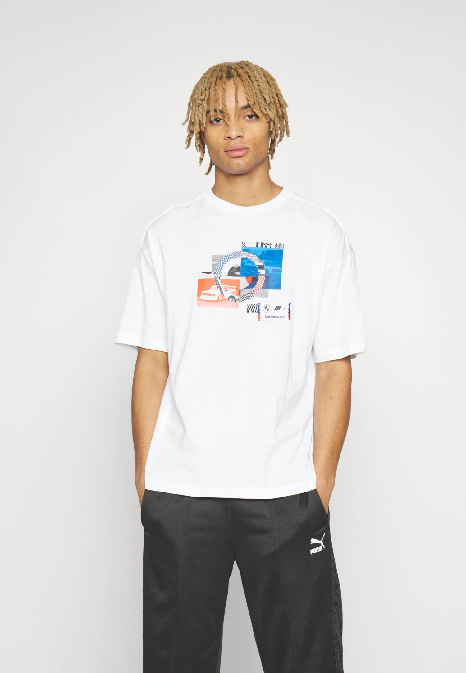 Puma Bmw Statement Car Graphic - Print T-Shirt - White 5 Puma Bmw Statement Car Graphic - Print T-Shirt - White - Image 3