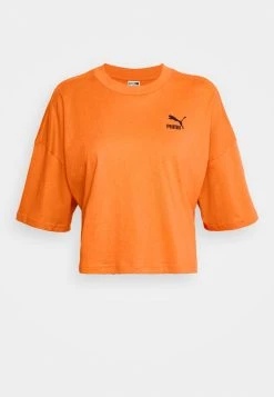 Puma Classics- Basic T-Shirt - Hot Heat -Fashion clothing 69e5efc52ca44d858ed1f719f03b133a