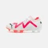 Puma Future Ultimate Fg/Ag - Moulded Stud Football Boots - White/Fire Orchid -Fashion clothing 6a6ef9d655784cfa8a7ed0a0a8578071