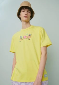 Puma Spongebob Graphic Tee - Print T-Shirt - Lucent Yellow