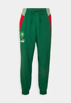 Puma Morocco Pants - National Team Wear - Vine/Dusty Green -Fashion clothing 6c1c396732bc4228aeeb323d6e521f65