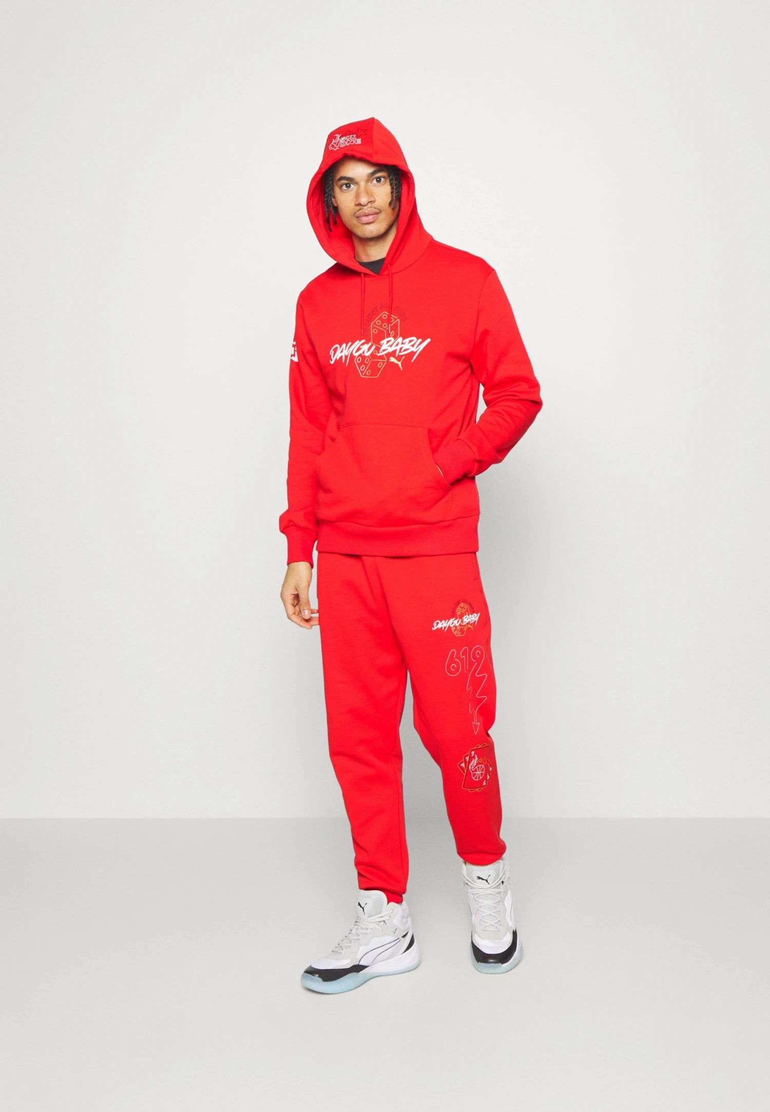 Puma X Mikey Daygo Hoodie - Hoodie - Red 4 Puma X Mikey Daygo Hoodie - Hoodie - Red - Image 2