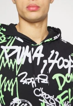 Puma Freestyle Booster Hoodie - Hoodie - Black -Fashion clothing 6f955304be51463db7e3adf8155cbed9