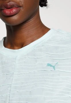 Puma Studio Skimmer Tee - Sports T-Shirt - Nitro Blue -Fashion clothing 700c56153b574f3c88d7f85d7893aeb7