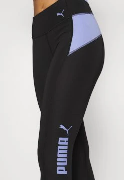 Puma Train All Day - Leggings - Black/Elektro Purple -Fashion clothing 718638e4c57349eb9c4be1520d00afe0