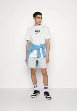 Puma Classics Pintuck- Shorts - Platinum Gray -Fashion clothing 71a7cfcfbef24346af090e84daff6273