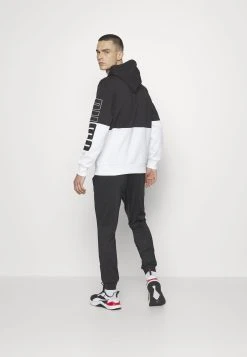 Puma Power Colorblock Hoodie - Hoodie - Black/White -Fashion clothing 71fe7fa0fd9848e7a6a88ae31160e9d9