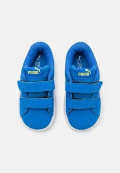 Puma Smash Buck- Trainers - Victoria Blue/White/Green -Fashion clothing 724e57df895c4d43ae4b3d4aa6ea61f4