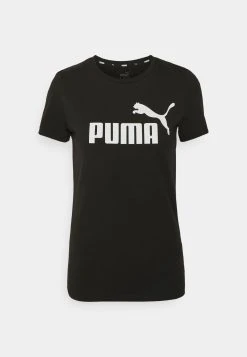 Ess Slim Logo - Print T-Shirt - Puma Black -Fashion clothing 7295fcb2e5bd4fbb96810897bdb9736d