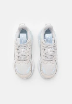 Puma Rs-X Metallic Jr Unisex - Trainers - Feather Gray/Silver -Fashion clothing 72b00b74d67744b19643913c9fa7e311