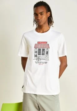 Puma Graphics Café Tee - Print T-Shirt - White