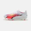 Puma Ultra Ultimate Fg/Ag - Moulded Stud Football Boots - White/Black/Fire Orchid -Fashion clothing 738408d704034ffb93ee5fe2837bb1ca