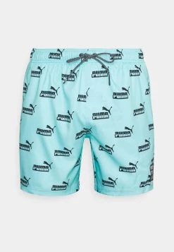 Puma Swim Men Logo - Swimming Shorts - Blue/ Black