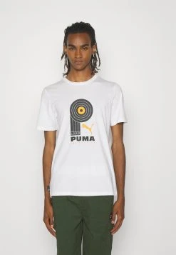 Puma Graphics Production Tee - Print T-Shirt - White -Fashion clothing 74c3cd273bb54250b9e6a709bf6e658e