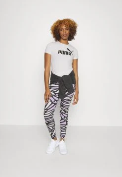Puma Ess Slim Logo - Print T-Shirt -White -Fashion clothing 74d31144a10a4da8967e6b84ef02a13d