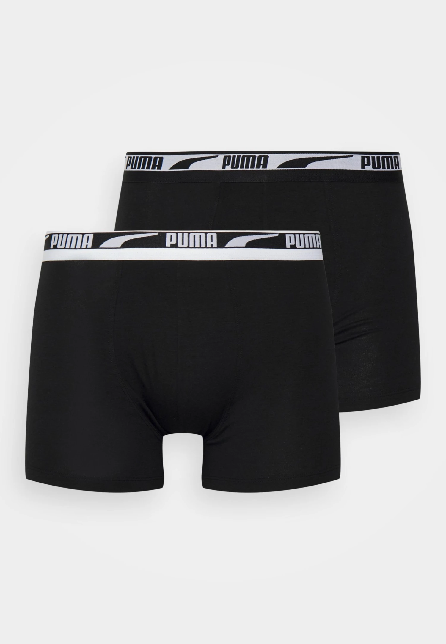 Puma Men Multi Logo Boxer 2 Pack - Pants - Black 6 Puma Men Multi Logo Boxer 2 Pack - Pants - Black - Image 4