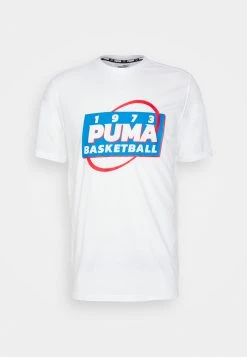 Puma Graphic Tee - Print T-Shirt - White -Fashion clothing 753aee58b4174188986cca88bc68c17a