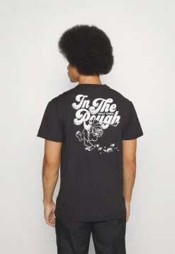 PUMA Golf Hoops Tee - Print T-Shirt - Black