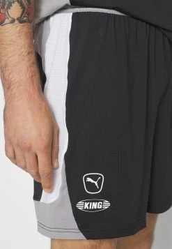 Puma King Pro - Sports Shorts - Black/White -Fashion clothing 7833b760db73456d9e13724ed54f4ef5