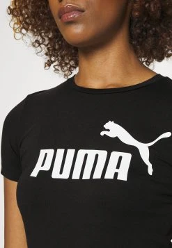 Ess Slim Logo - Print T-Shirt - Puma Black -Fashion clothing 78ba301445854b98aa278e573bd88850